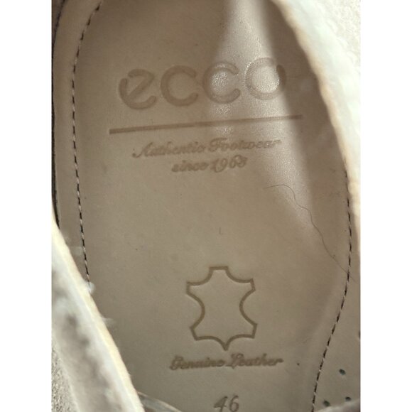 ECCO Gorm Chukka Boots Men’s 12 EU 46 Soft Suede Light Brown Desert Leather - Picture 13 of 16